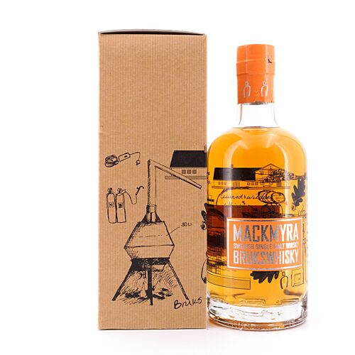 Mackmyra Brukswhisky  0,70 Liter/ 41.4% vol Produktbild