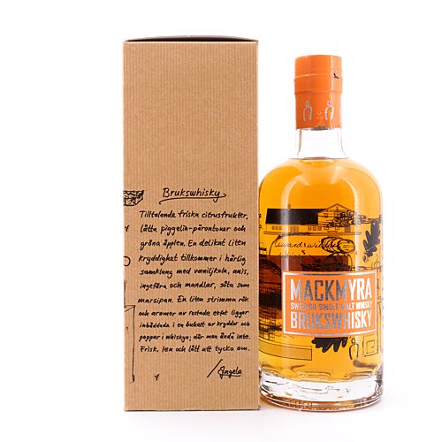 Mackmyra Brukswhisky  0,70 Liter/ 41.4% vol Produktbild