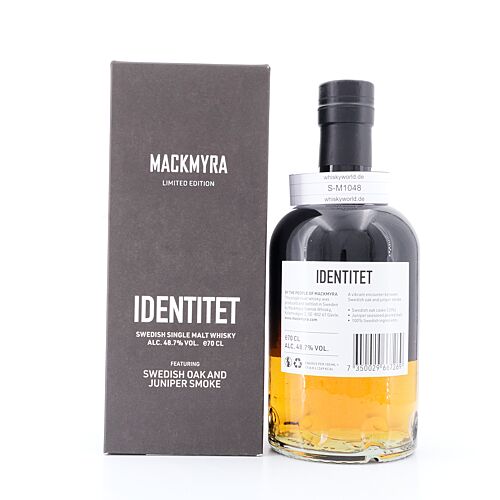 Mackmyra Identitet  0,70 Liter/ 48.7% vol Produktbild