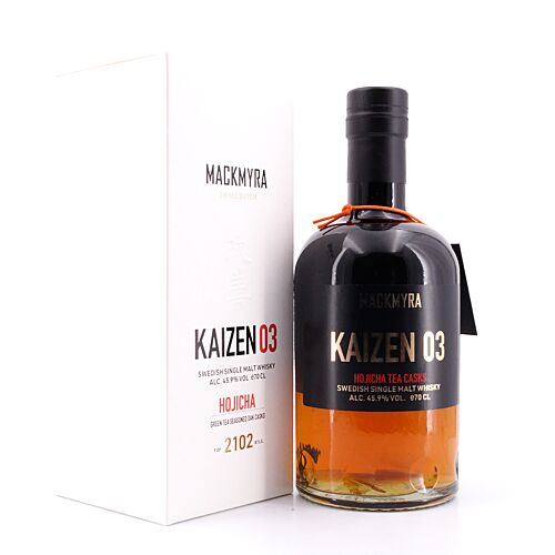 Mackmyra Kaizen 03 Hojicha 2102 Bottles 0,70 Liter/ 45.9% vol Produktbild