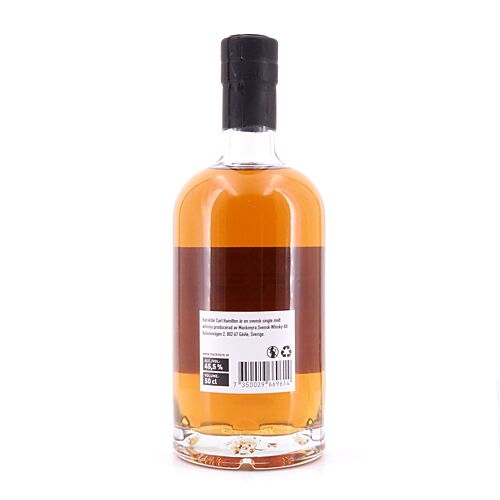 Mackmyra Karaktär Carl Hamilton  0,50 Liter/ 45.5% vol Produktbild