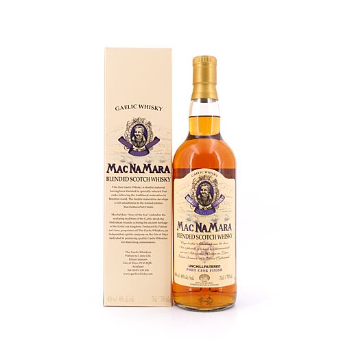 Macnamara Port Finish  0,70 Liter/ 40.0% vol Produktbild