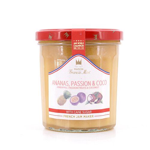 Maison Francis Miot Ananas, Passion & Coco Ananas-Passionsfrucht-Kokosnuss 340 Gramm Produktbild