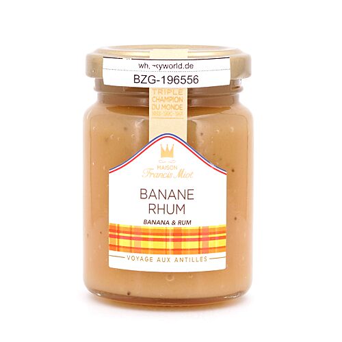 Maison Francis Miot Banane Rhum mit Rohrzucker & 4% Rum 110 Gramm/ 4.0% vol Produktbild
