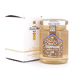 Maison Francis Miot Champagner Gelèe mit Blattgold mit Rohrzucker & 50% Champagner Produktbild