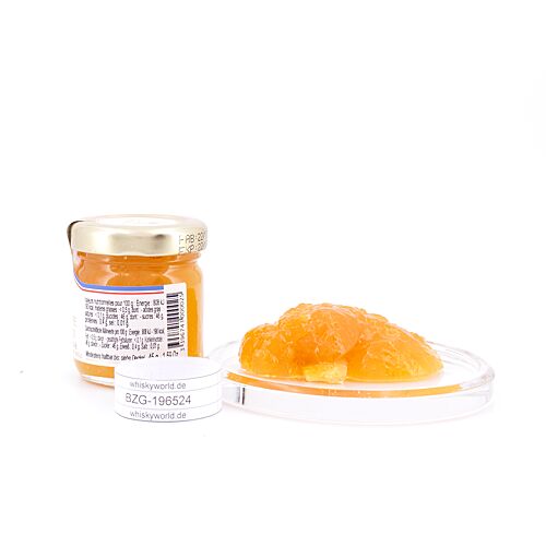 Maison Francis Miot Confiture De Bisous Kuss-Konfitüre aus Klementine & Pfirsich mit Rohrzucker 45 Gramm Produktbild