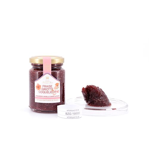 Maison Francis Miot Erdbeere Sauerkirsche und Mohnblume  110 Gramm Produktbild