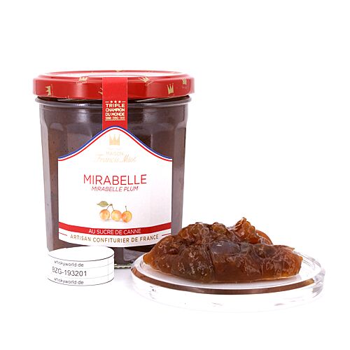 Maison Francis Miot Mirabelle Fruchtaufstrich mit Rohrzucker 340 Gramm Produktbild