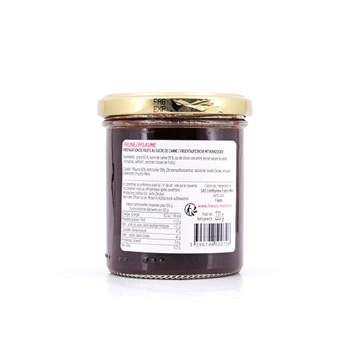 Maison Francis Miot Prune Pflaume mit Rohrzucker 220 Gramm Produktbild