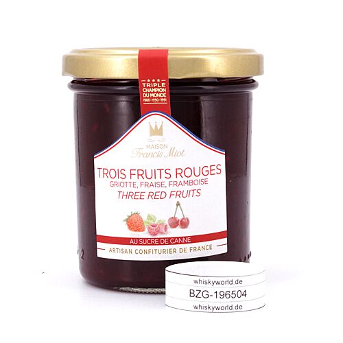 Maison Francis Miot Trois Fruits Rouges Drei rote Früchte 220 Gramm Produktbild