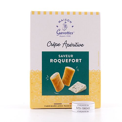 Maison Gavottes Crêperöllchen mit Roquefortgeschmack  110 Gramm Produktbild
