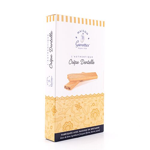 Maison Gavottes Crêpe Dentelle Knusper-Butterplätzchen 125 Gramm Produktbild