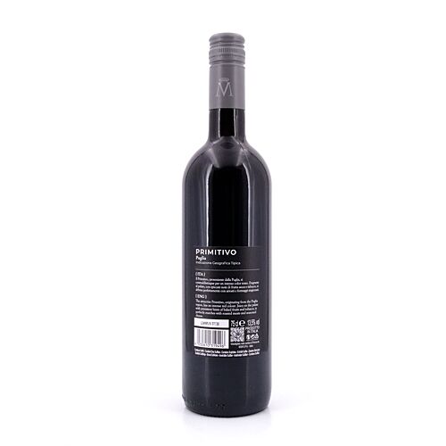 Mannara Primitivo Jahrgang 2022 0,750 Liter/ 13.5% vol Produktbild