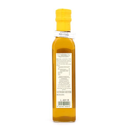 Masciantonio Olio Extra Vergine All Arancia Olivenöl Gentile di Chieti und Essenzen der Orange von Masciantonio 0,250 Liter Produktbild