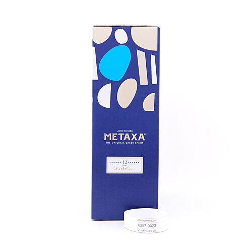 Metaxa 12* mit 2 Stück Gläser 0,70 Liter/ 40.0% vol Produktbild