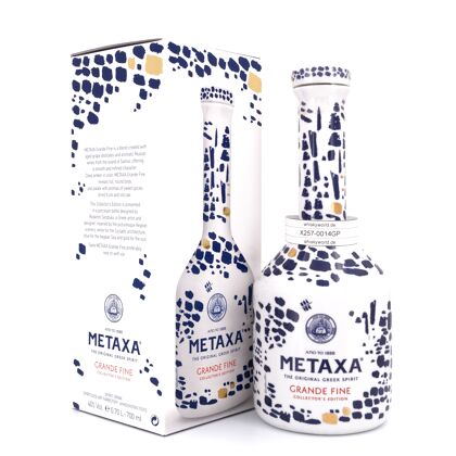 Metaxa Grande Fine Collector Edition Keramikflasche 0,70 Liter/ 40.0% vol