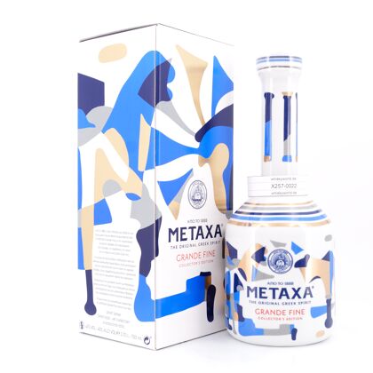 Metaxa Grande Fine Collector Edition Keramikflasche 0,70 Liter/ 40.0% vol