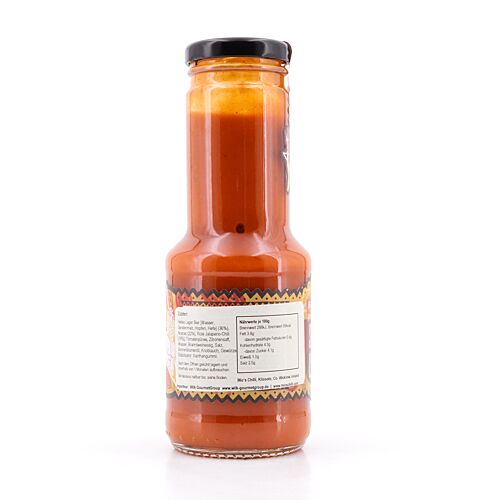 Mic's Chilli Slow Lives Hot Wings BBQ Sauce 255 Gramm Produktbild