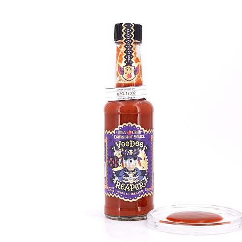 Mic's Chilli Voodoo Reaper Damn Hot Sauce extrem scharfe Chili-Sauce 1.200.000 Scoville 155 Gramm Produktbild