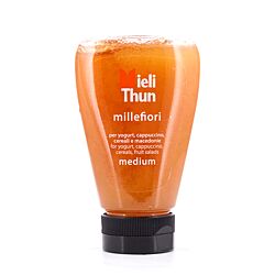 Mieli Thun millefiori medium Wildblüten-Honig in Spenderflasche Produktbild
