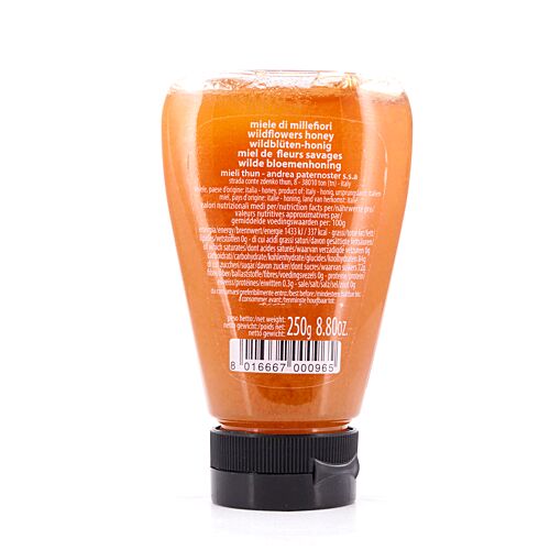 Mieli Thun millefiori medium Wildblütenhonig in Spenderflasche 250 Gramm Produktbild