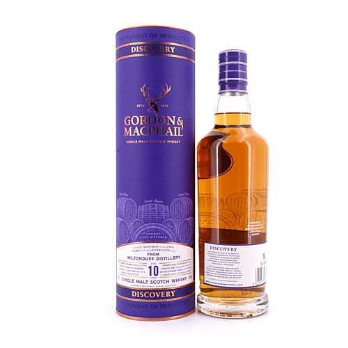 Miltonduff 10 Jahre G&M Discovery NEW RANGE  0,70 Liter/ 43.0% vol Produktbild