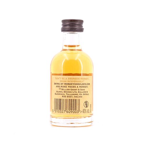 Monkey Shoulder Vatting von Glenfiddich, Balvenie & Kinivie  0,050 Liter/ 40.0% vol Produktbild