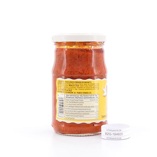 Montanini Bruschetta Piccante Soße mit Tomaten für Bruschetta 280 Gramm Produktbild