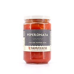 Montanini Peperonata Italian Pepper Dish Soße mit Paprika Produktbild