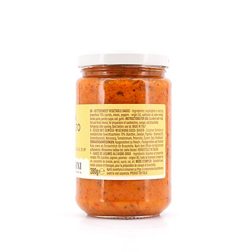 Montanini Salsa dell´Orto Soße mit Gemüse-Mischung süß-sauer 280 Gramm Produktbild