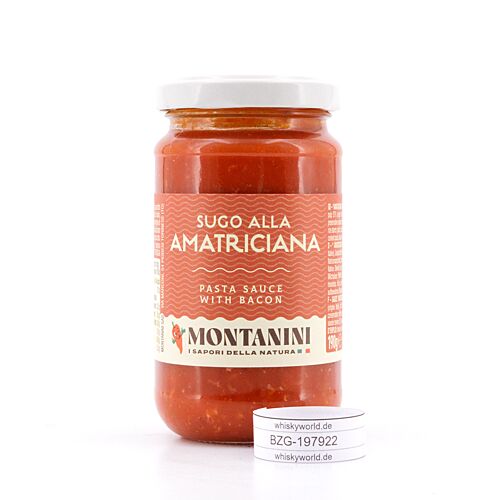Montanini Tomatensauce all'Amatriciana  190 Gramm Produktbild