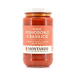 Montanini Tomatensauce mit Basilikum  Produktbild