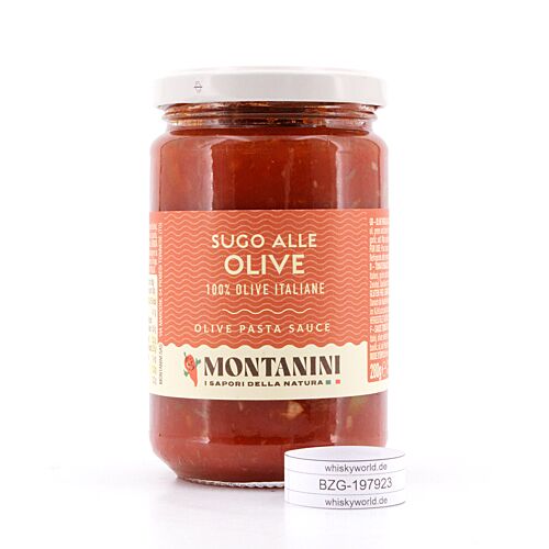 Montanini Tomatensauce mit Oliven  280 Gramm Produktbild