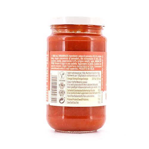 Montanini Tomatensauce pikant all'arrabbiata  190 Gramm Produktbild