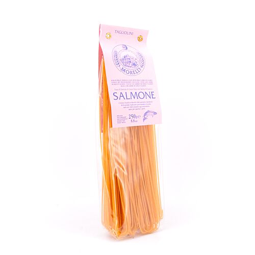 Morelli Tagliolini mit Lachs  250 Gramm Produktbild