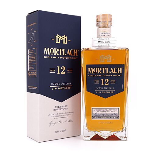 Mortlach 12 Jahre The Wee Witchie  0,70 Liter/ 43.4% vol Produktbild