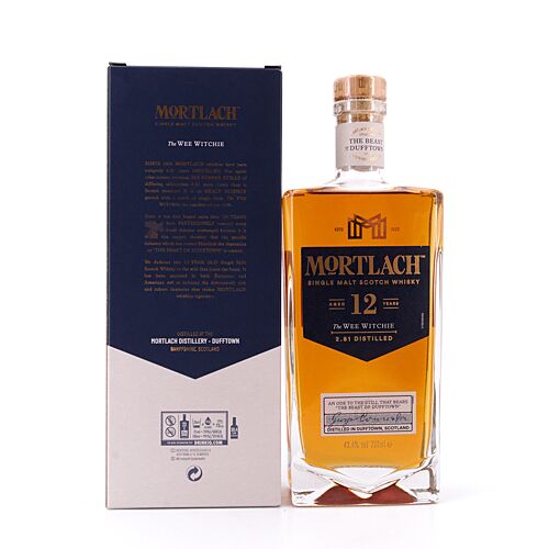 Mortlach 12 Jahre The Wee Witchie  0,70 Liter/ 43.4% vol Produktbild