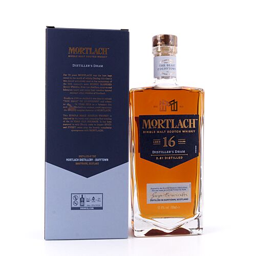 Mortlach 16 Jahre The Wee Witchie  0,70 Liter/ 43.4% vol Produktbild