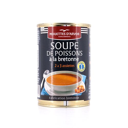 Mouettes d'Arvor Bretonische Fischsuppe  404 Gramm Produktbild