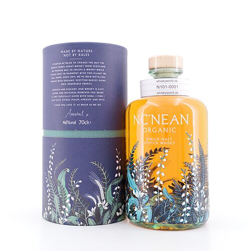 Nc'Nean Organic Single Malt  0,70 Liter/ 46.0% vol Produktbild