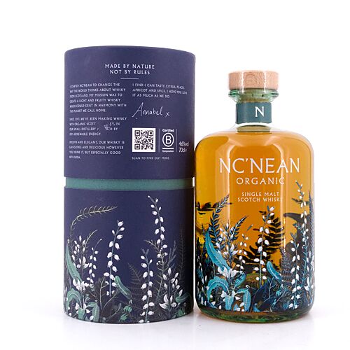 Nc'Nean Organic Single Malt  0,70 Liter/ 46.0% vol Produktbild