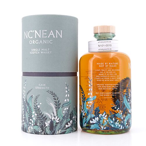 Nc'Nean Organic Single Malt Whisky - Cask Strength - Batch CS/GD06  0,70 Liter/ 59.6% vol Produktbild