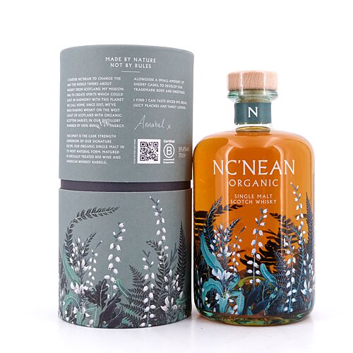 Nc'Nean Organic Single Malt Whisky - Cask Strength - Batch CS/GD06  0,70 Liter/ 59.6% vol Produktbild