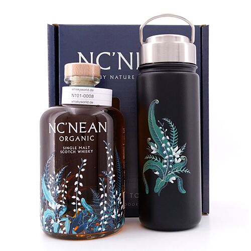 Nc'Nean Organic Single Malt Whisky - Hot Toddy Set  0,70 Liter/ 46.0% vol Produktbild