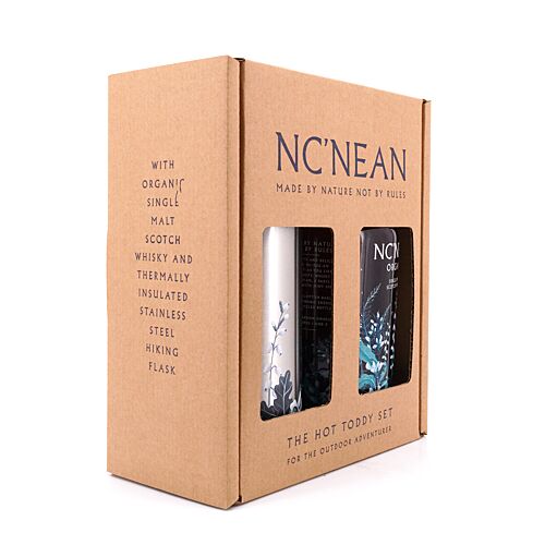 Nc'Nean Organic Single Malt Whisky - Hot Toddy Set  0,70 Liter/ 46.0% vol Produktbild