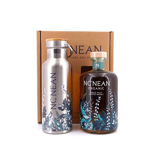 Nc'Nean Organic Single Malt Whisky - Hot Toddy Set  0,70 Liter/ 46.0% vol Produktbild