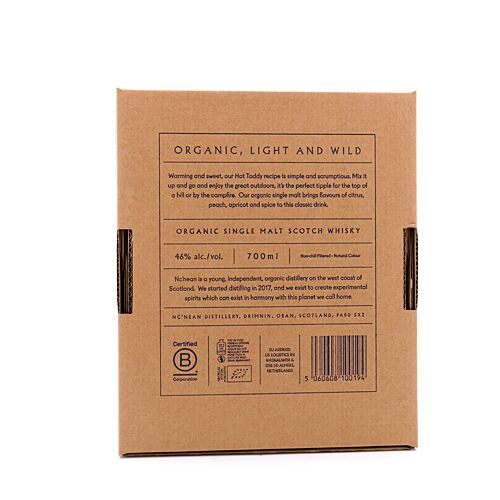Nc'Nean Organic Single Malt Whisky - Hot Toddy Set  0,70 Liter/ 46.0% vol Produktbild