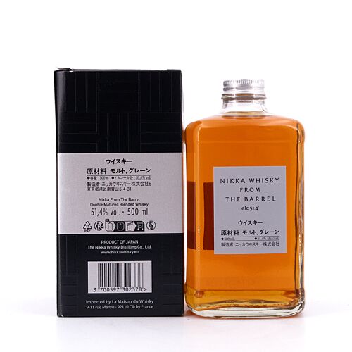 Nikka From the Barrel Cask strength Double matured  0,50 Liter/ 51.4% vol Produktbild