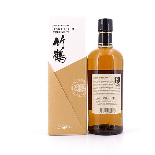 Nikka Taketsuru Pure Malt no age 0,70 Liter/ 43.0% vol Produktbild