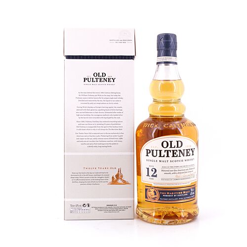 Old Pulteney 12 Jahre  0,70 Liter/ 40.0% vol Produktbild